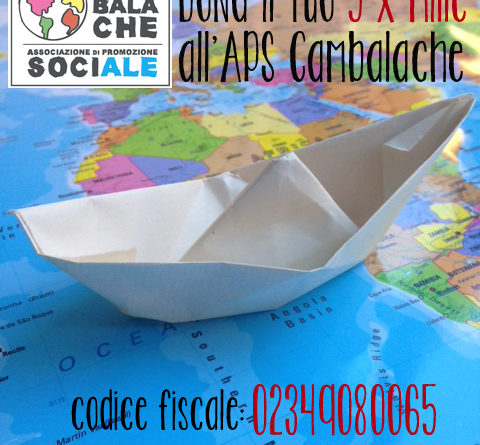 Dona il tuo 5 x mille all’APS Cambalache