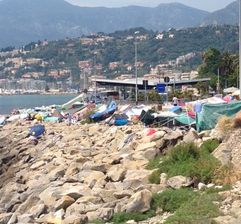 Sul confine blindato di Ventimiglia