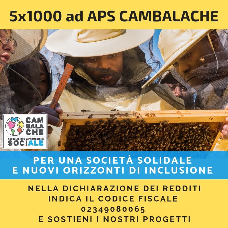 Il 5×1000 a Cambalache: per una società solidale e nuovi orizzonti di inclusione