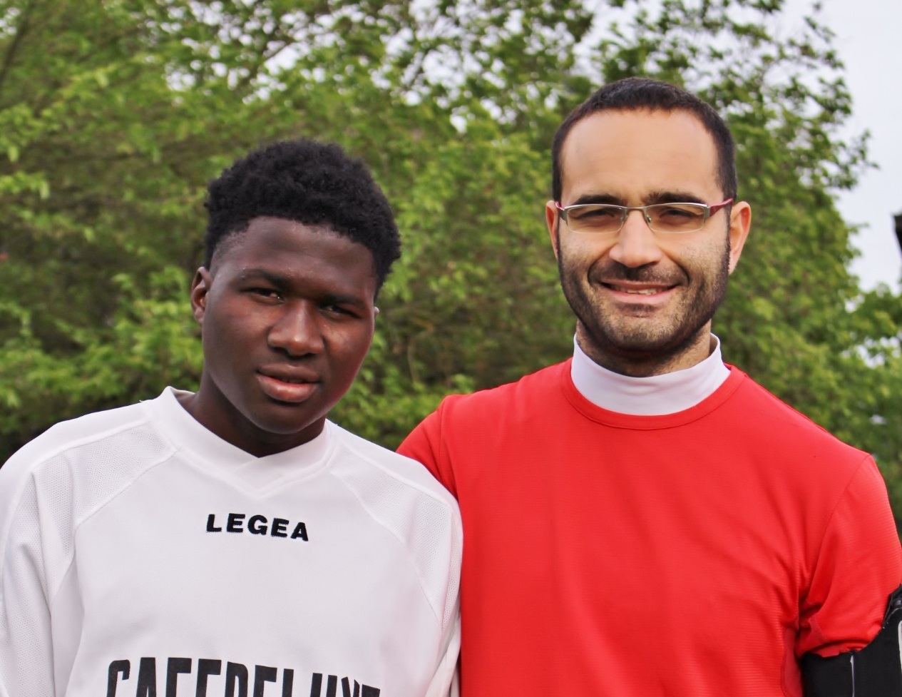 Correre per essere liberi. Il dottor Luca e Mamadu pronti alla StrAlessandria