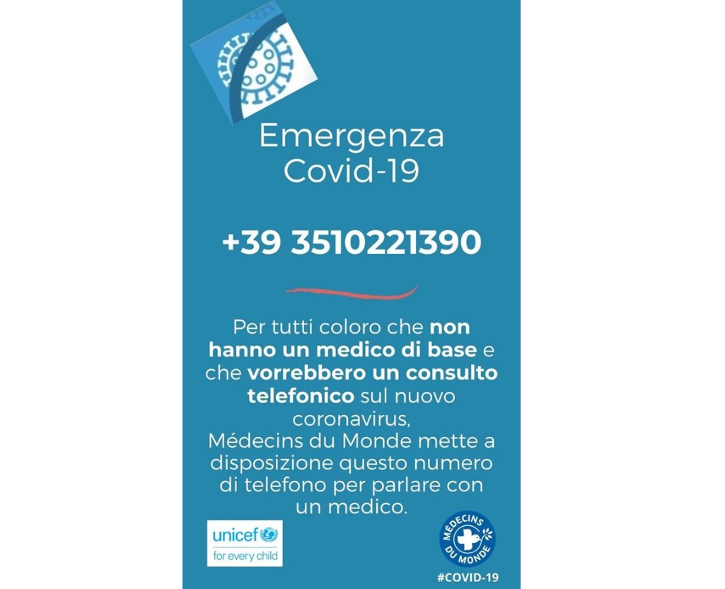 Il numero da chiamare per chi non ha un medico di base