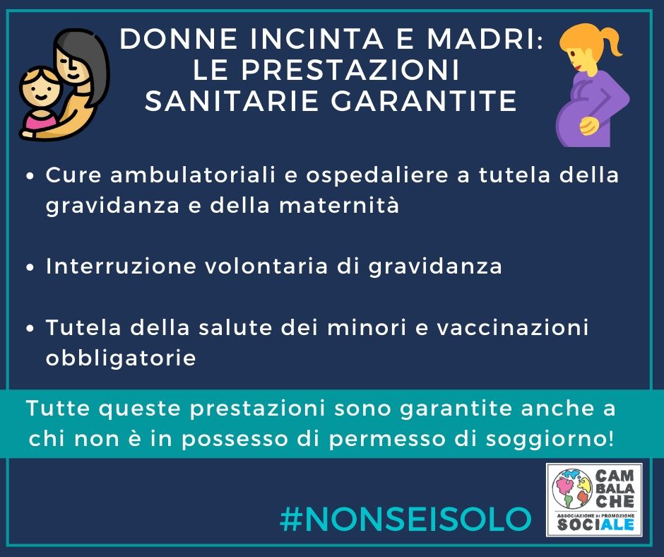 CORONAVIRUS. Donne incinta e madri, quali sono le prestazioni sanitarie garantite?