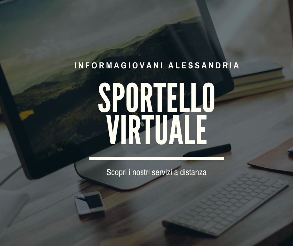 CORONAVIRUS. L’Informagiovani di Alessandria lancia uno sportello virtuale