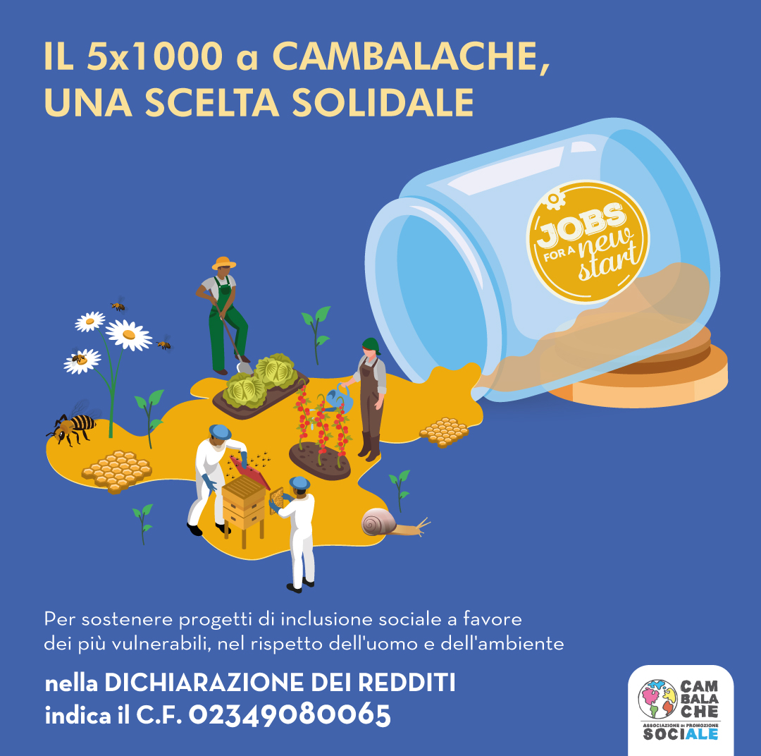 Il 5×1000 ad APS Cambalache, una scelta solidale