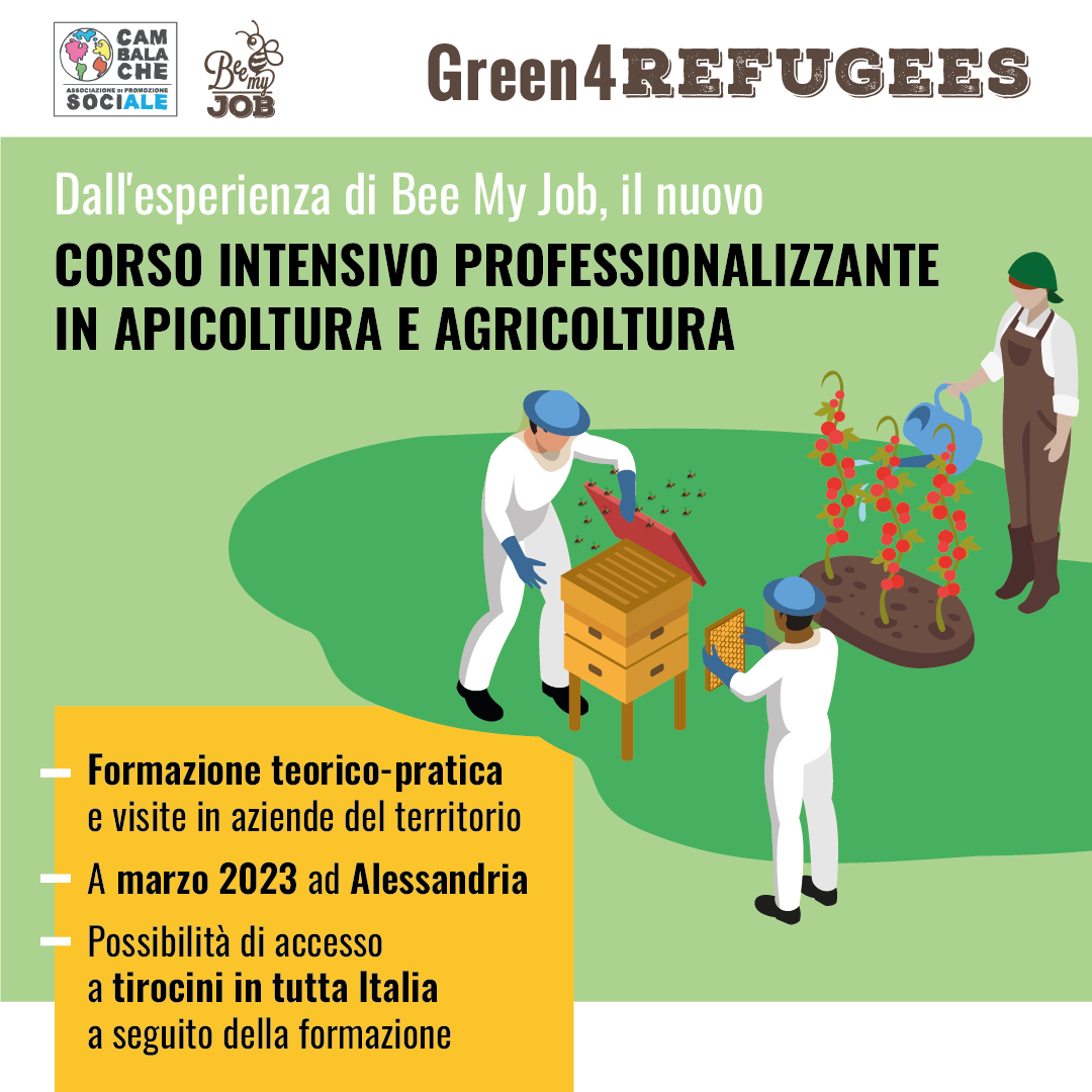 Green4Refugees: una nuova opportunità di formazione e inserimento lavorativo per cittadini stranieri