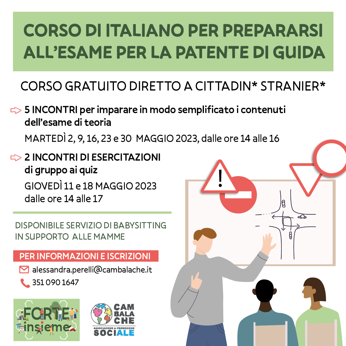 Il nuovo corso di italiano per prepararsi all’esame della patente di guida