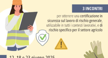Sicurezza sul lavoro: corso gratuito