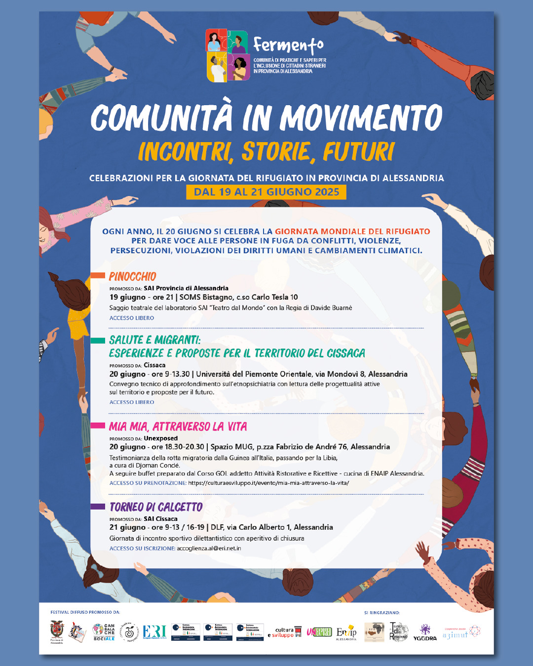 Comunità in movimento: incontri, storie, futuri