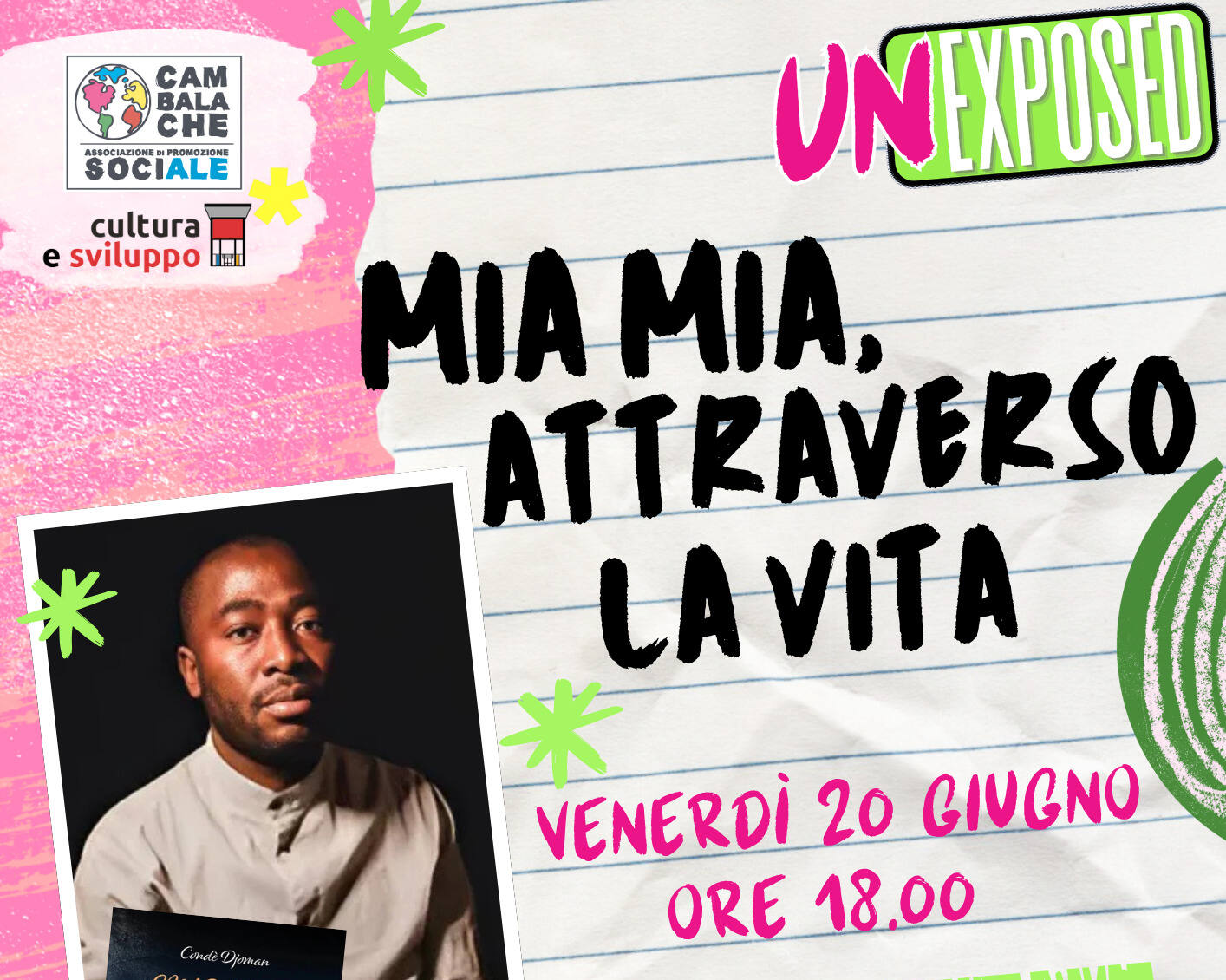 GIORNATA MONDIALE DEL RIFUGIATO: progetto Unexposed