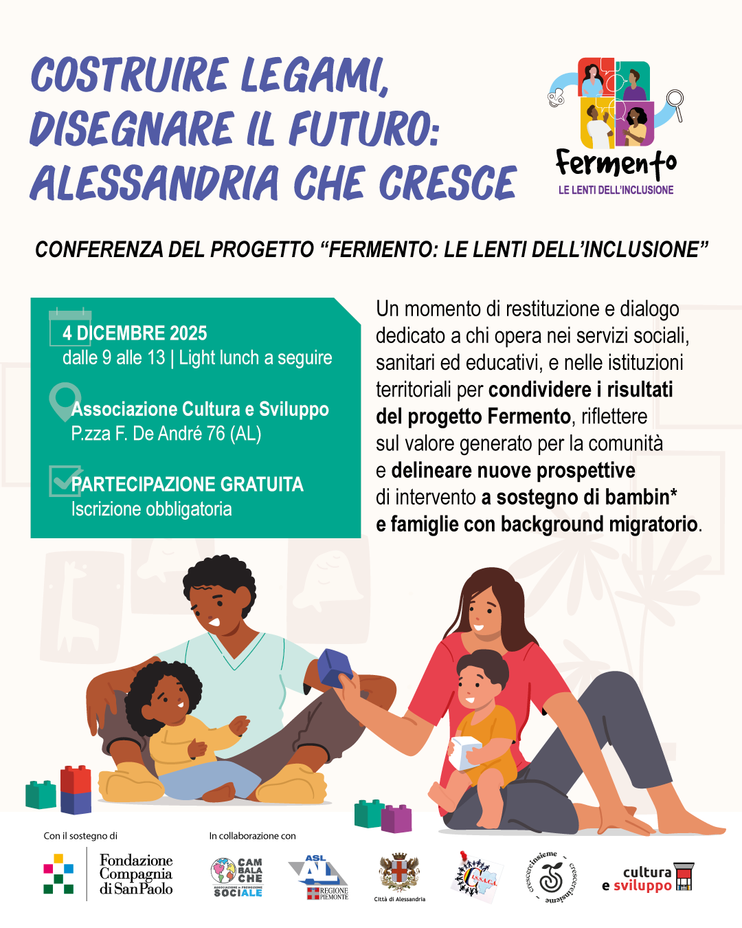 Costruire legami, disegnare il futuro: Alessandria che cresce